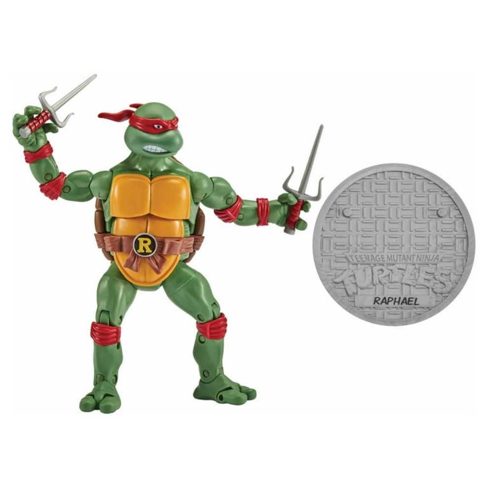 Playmates Toys Classic Collection Teenage Mutant Ninja Turtles Raphael - Playmates Toys (Teenage Mutant Ninja Turtles) action figure collectible [Barcode 043377910831] - Main Image 3