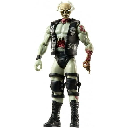 WWE Zombies Stone Cold Steve Austin - Mattel (WWE Zombies - Series 2) action figure collectible [Barcode 887961396096] - Main Image 2