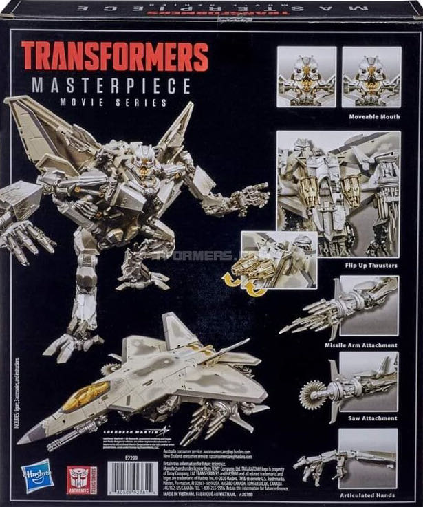 Starscream MPM-10 - Takara Tomy (Masterpiece Movie Series) action figure collectible [Barcode 630509927814] - Main Image 4