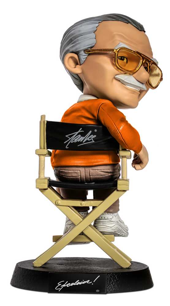 Minico Stan Lee Orange Sweater Px Vinyl Statue - Iron Studios (Figures) action figure collectible [Barcode 736532716002] - Main Image 2