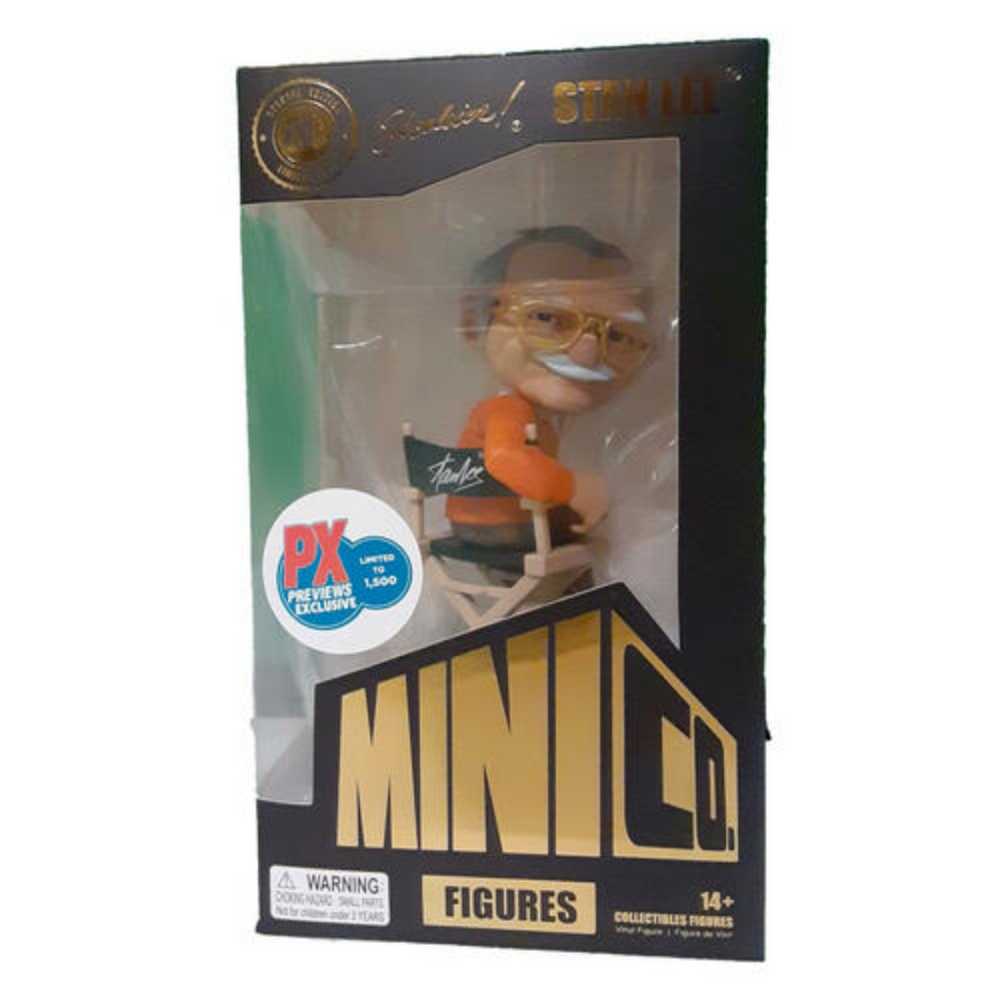 Minico Stan Lee Orange Sweater Px Vinyl Statue - Iron Studios (Figures) action figure collectible [Barcode 736532716002] - Main Image 3