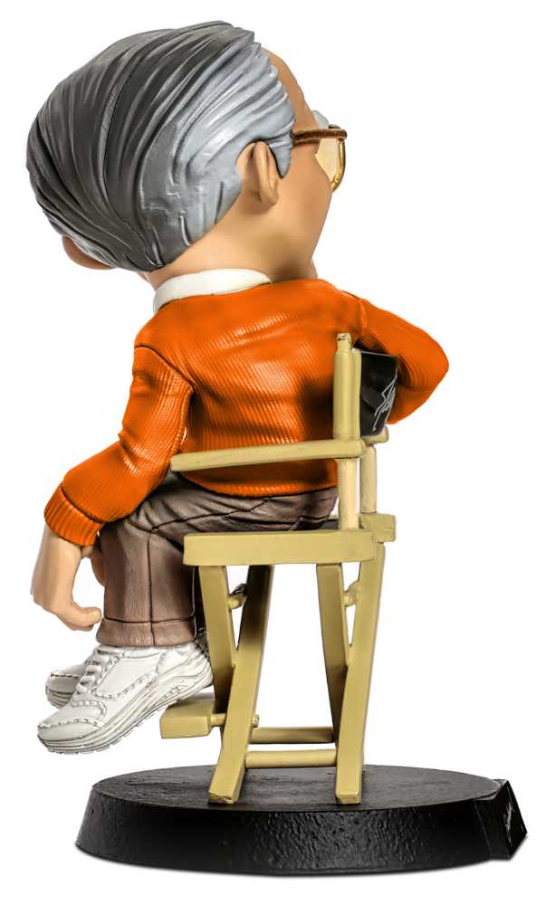 Minico Stan Lee Orange Sweater Px Vinyl Statue - Iron Studios (Figures) action figure collectible [Barcode 736532716002] - Main Image 4