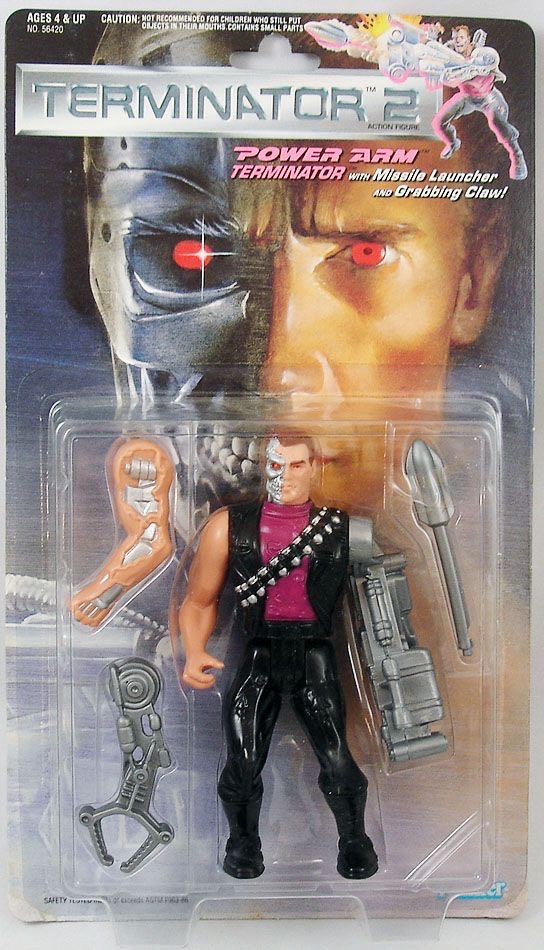 Terminator [Power Arm] - Kenner (Terminator 2) action figure collectible - Main Image 2