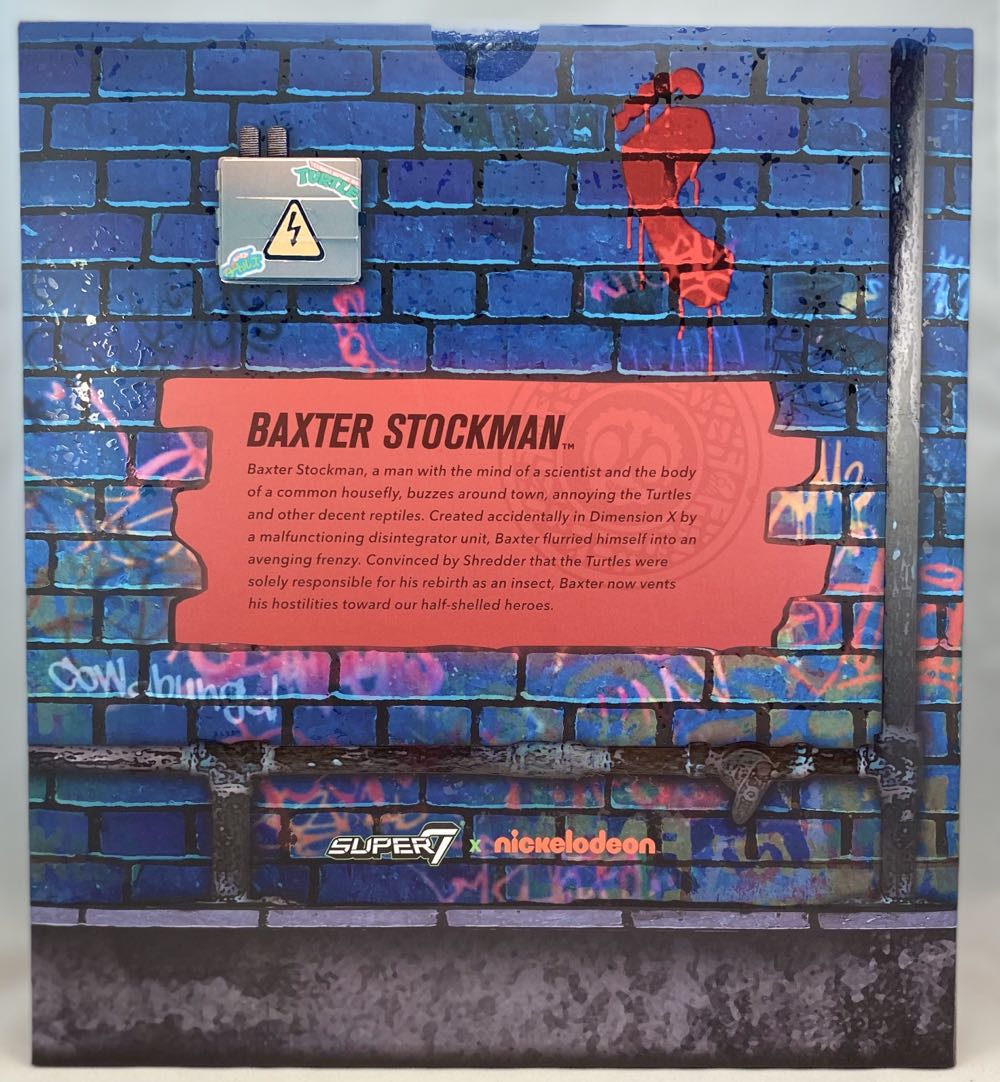 TMNT Ultimates: Baxter Stockman - Super 7 (Super 7 TMNT) action figure collectible [Barcode 840049806696] - Main Image 2