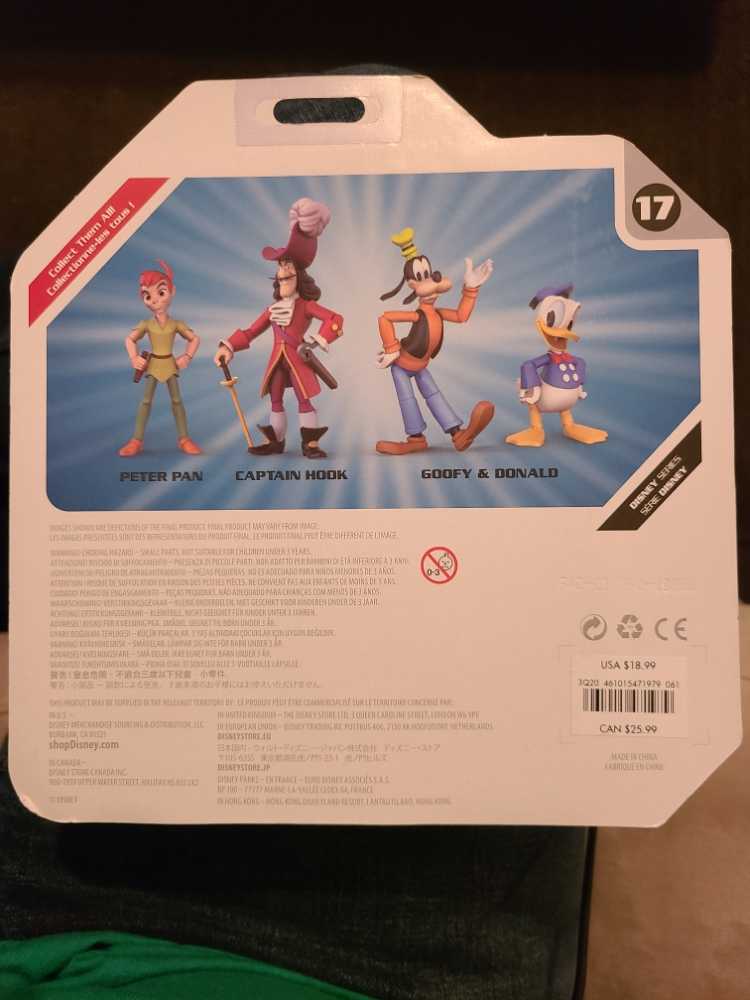 Goofy and Donald - Disney TOYBOX (Disney Toy Box) action figure collectible [Barcode 461015471979] - Main Image 2