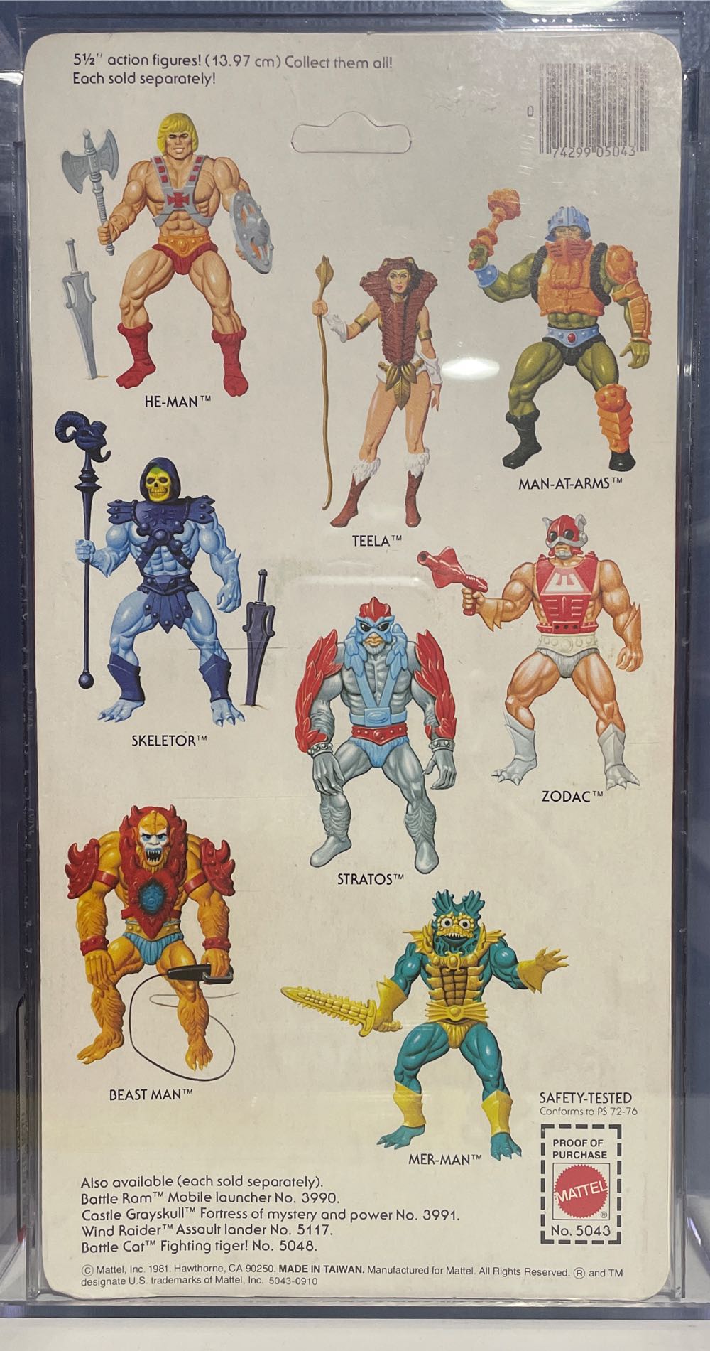 He-Man MOTU Beastman - Mattel (Masters Of The Universe) action figure collectible - Main Image 2