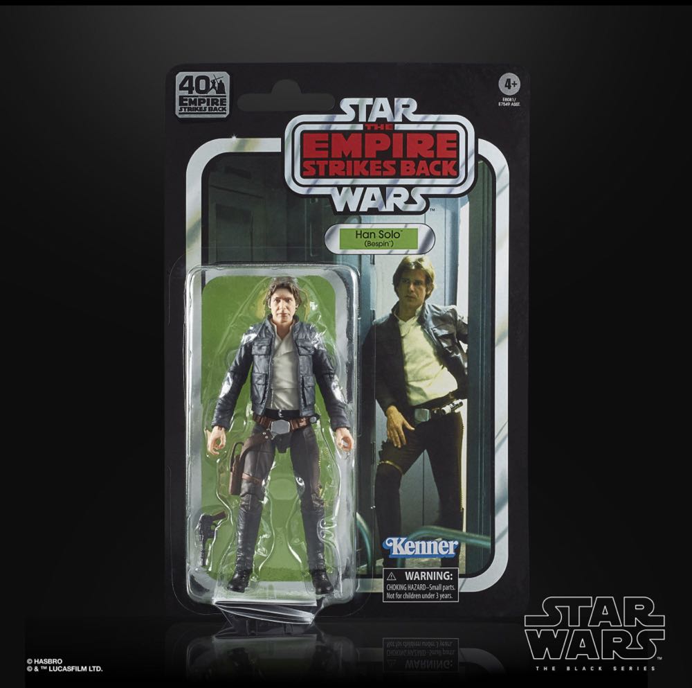 Star Wars The Black Series Han Solo (Bespin) Figure - Hasbro (Star Wars) action figure collectible [Barcode 4904810852223] - Main Image 3