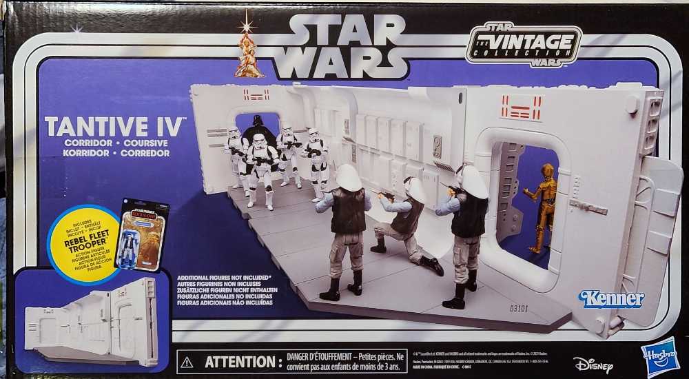 VC183 Tantive IV Corridor - Disney / Hasbro (Vintage Collection 3.75” 2018- Now: Playsets) action figure collectible [Barcode 5010993800872] - Main Image 2
