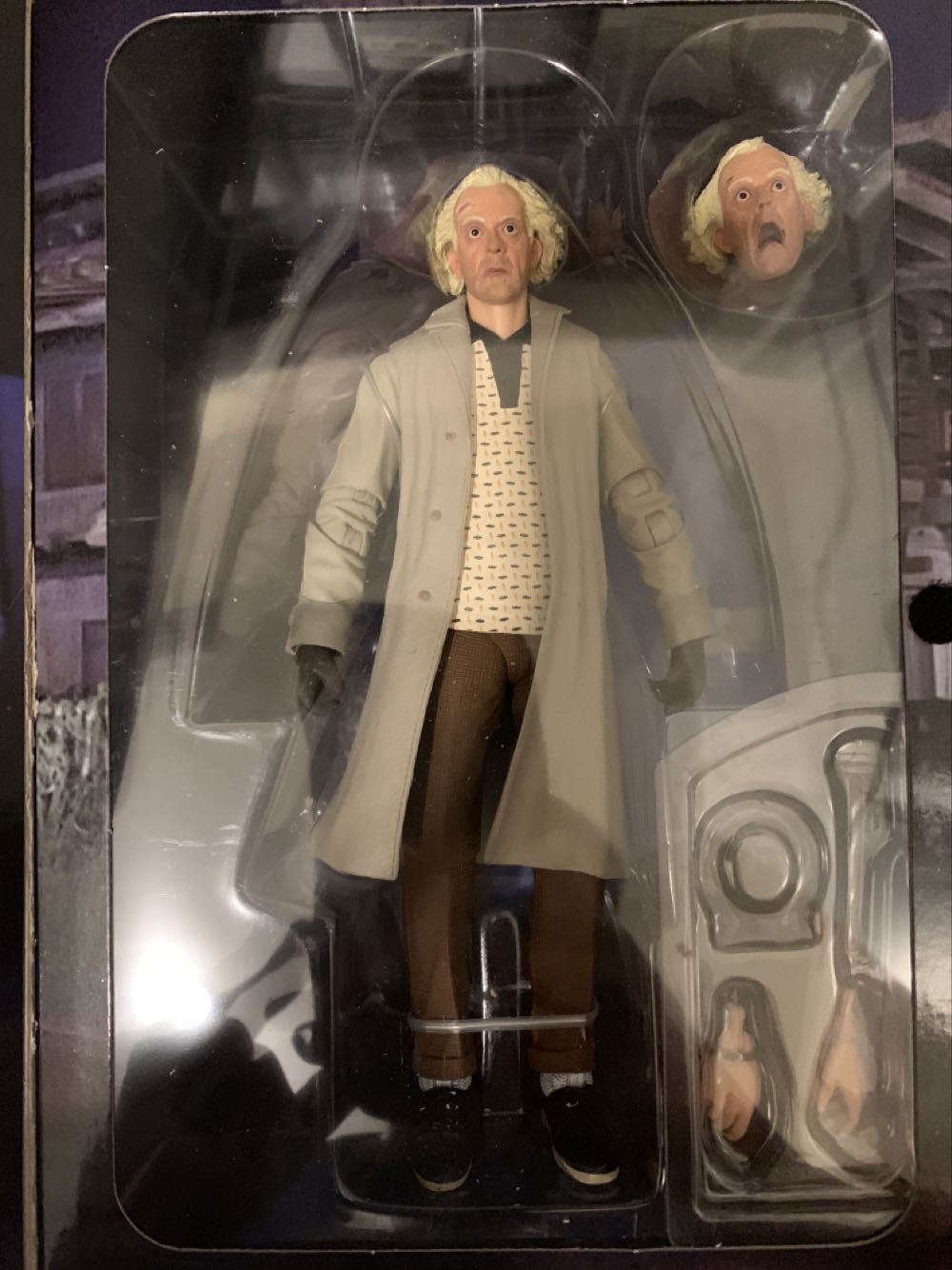NECA: Ultimate - Doc Brown (1955) - NECA, Inc. (Back To The Future) action figure collectible [Barcode 634482536148] - Main Image 2