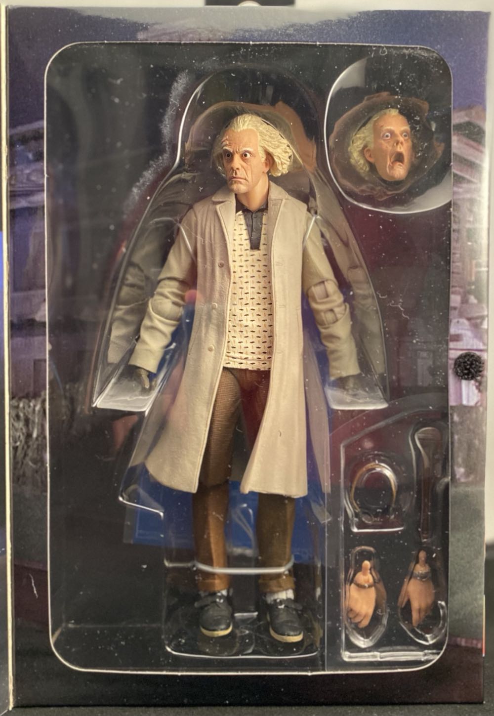 NECA: Ultimate - Doc Brown (1955) - NECA, Inc. (Back To The Future) action figure collectible [Barcode 634482536148] - Main Image 3