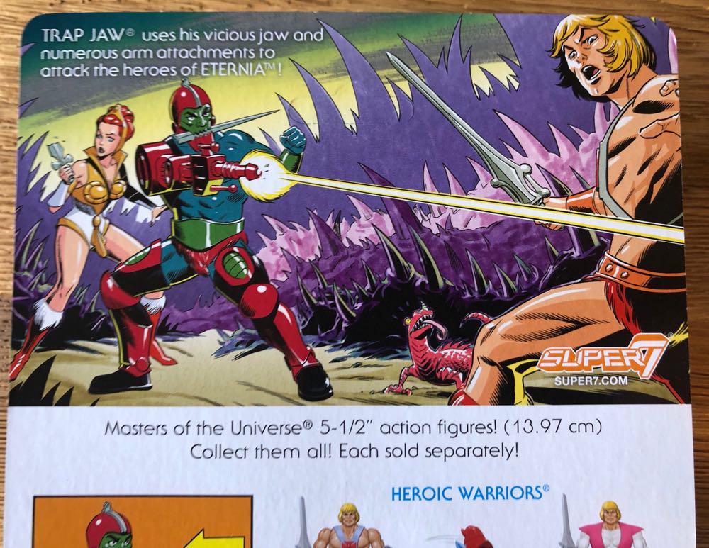 Trap Jaw - Super7 (Masters Of The Universe) action figure collectible [Barcode 811169033101] - Main Image 3