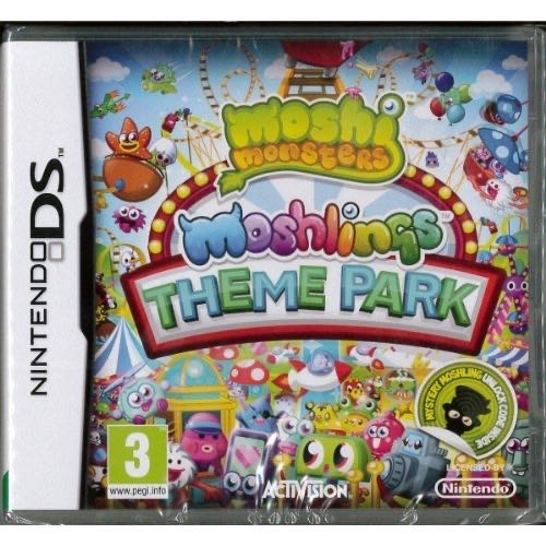 Moshi Monsters Moshlings Theme Park Nintendo Ds  action figure collectible [Barcode 047875767072] - Main Image 1
