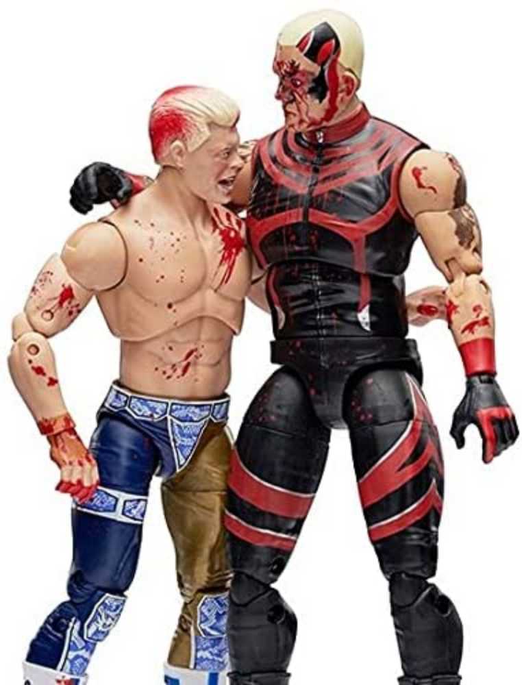 AEW Unrivaled Collection Dustin Rhodes - AEW Unrivaled #15 - Jazwares (AEW Unrivaled Collection Series 2) action figure collectible [Barcode 191726377047] - Main Image 4
