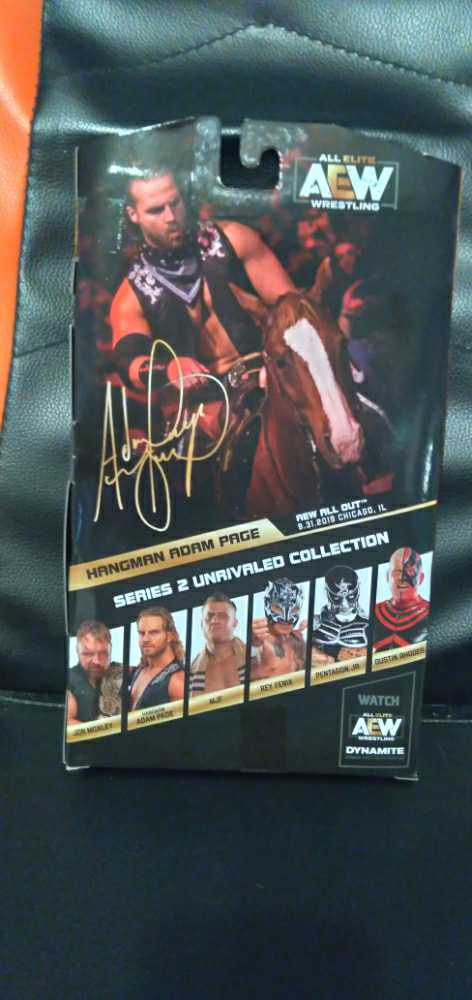 Hangman Adam Page - AEW Unrivaled 2 - Jazzwares (AEW) action figure collectible [Barcode 191726377009] - Main Image 3