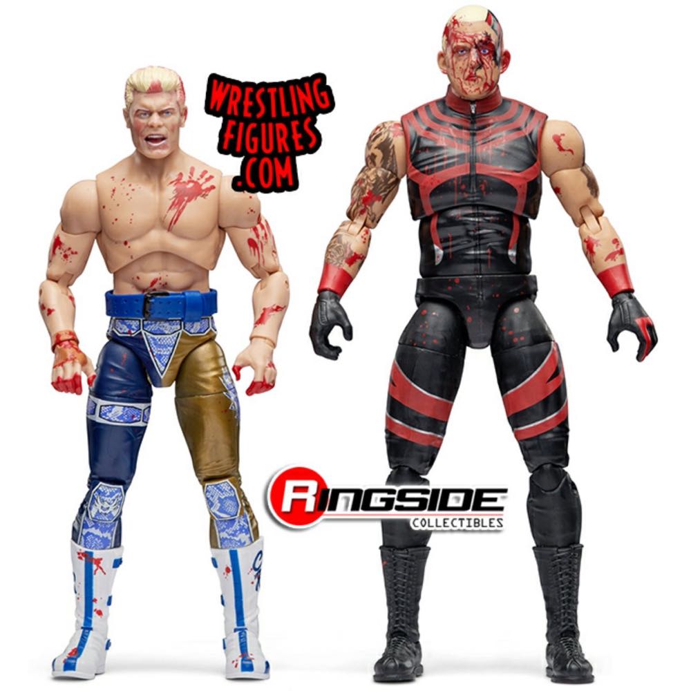 Blood Brothers [Blood & Guts] - Jazwares (Unrivaled) action figure collectible [Barcode 191726377672] - Main Image 3