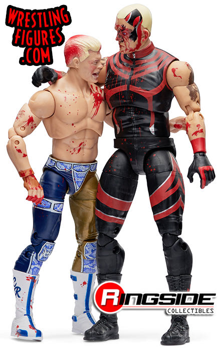 Blood Brothers [Blood & Guts] - Jazwares (Unrivaled) action figure collectible [Barcode 191726377672] - Main Image 4
