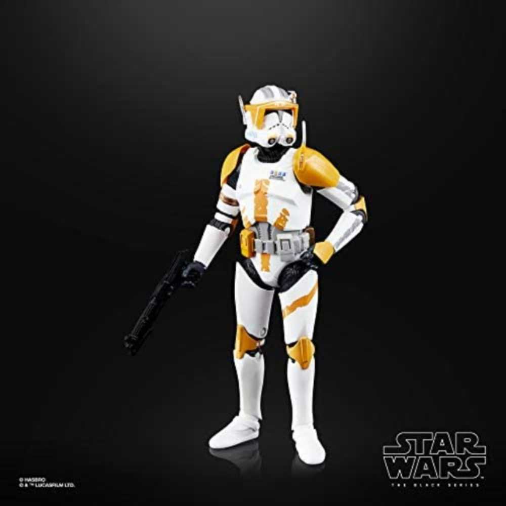 Clone Commander Cody - Hasbro (Star Wars Black 6” Archive) (Star Wars Episode III Revenge Of The Sith) action figure collectible [Barcode 5010993813414] - Main Image 4