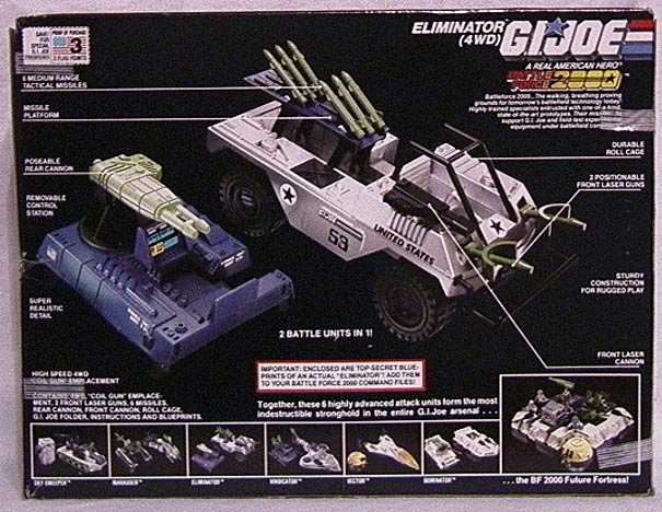 Eliminator - Hasbro - G.I. Joe (G I Joe Battle Force 2000) action figure collectible - Main Image 2
