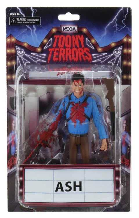 Neca Toony Terrors: Ash Williams (Bloody) - Neca (Evil Dead 2: Dead By Dawn) action figure collectible - Main Image 4
