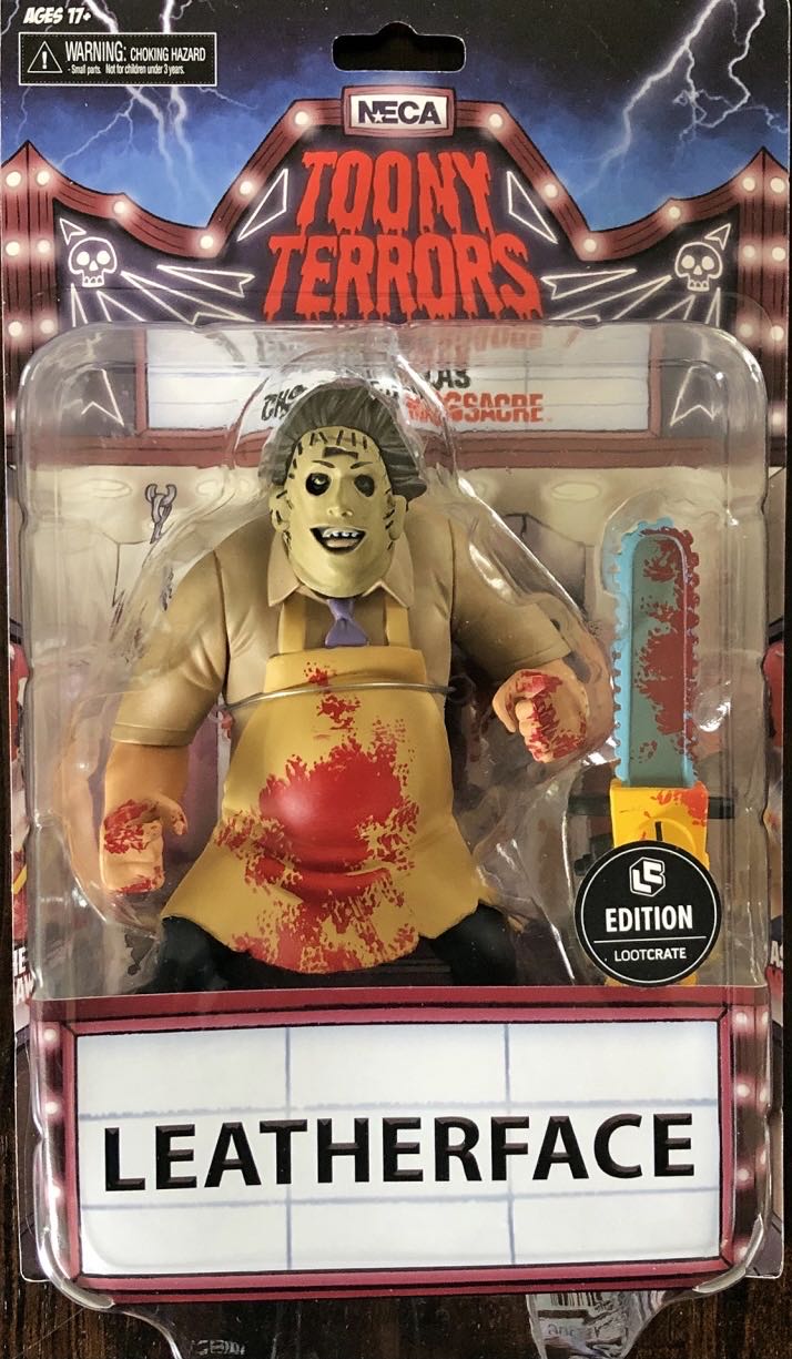 Toony Terrors: Leatherface (Bloody) - Neca/Reel Toys (The Texas Chainsaw Massacre) action figure collectible - Main Image 1