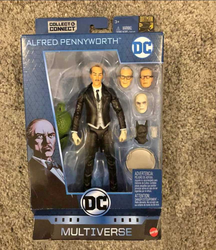 Mattel Multiverse Alfred Batman - DC/ Mattel action figure collectible - Main Image 1