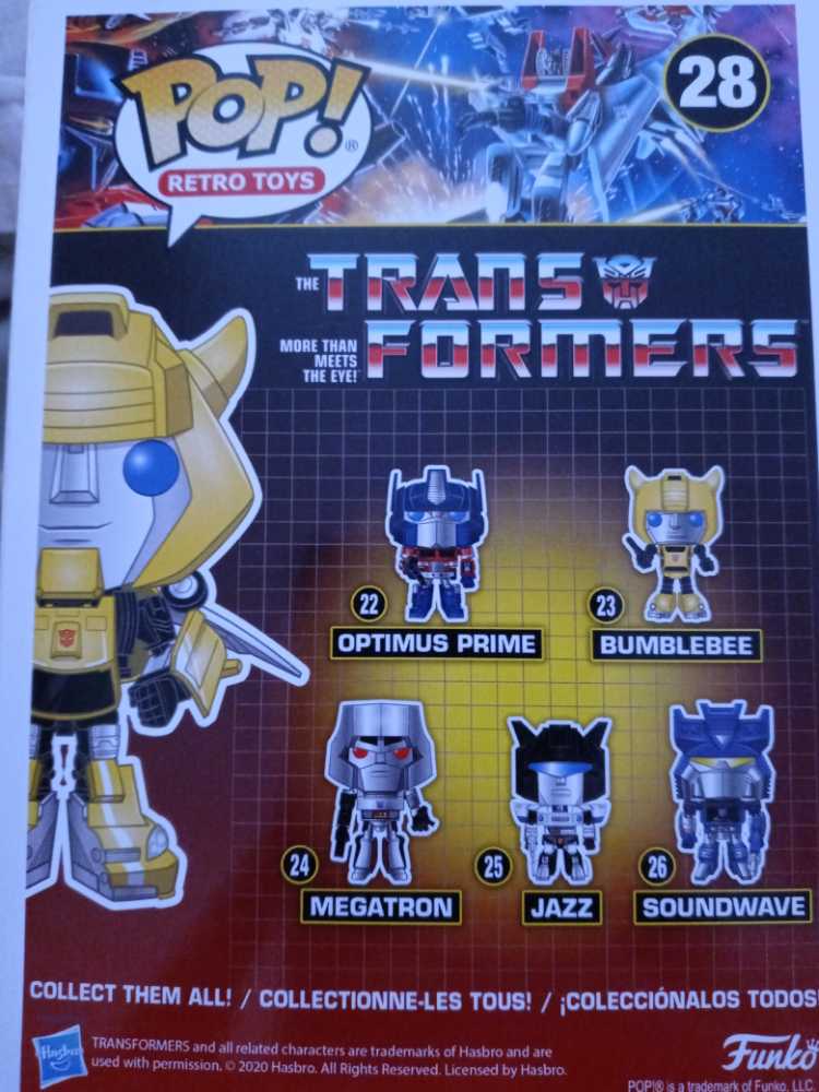 Funko Pop Transformers: Bumblebee Target Exclusive - Funko (Transformers) action figure collectible [Barcode 889698522441] - Main Image 3