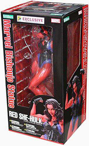 Red She-Hulk SDCC 2015 Exclusive - Kotobukiya (Marvel Bishoujo Statue) action figure collectible - Main Image 2