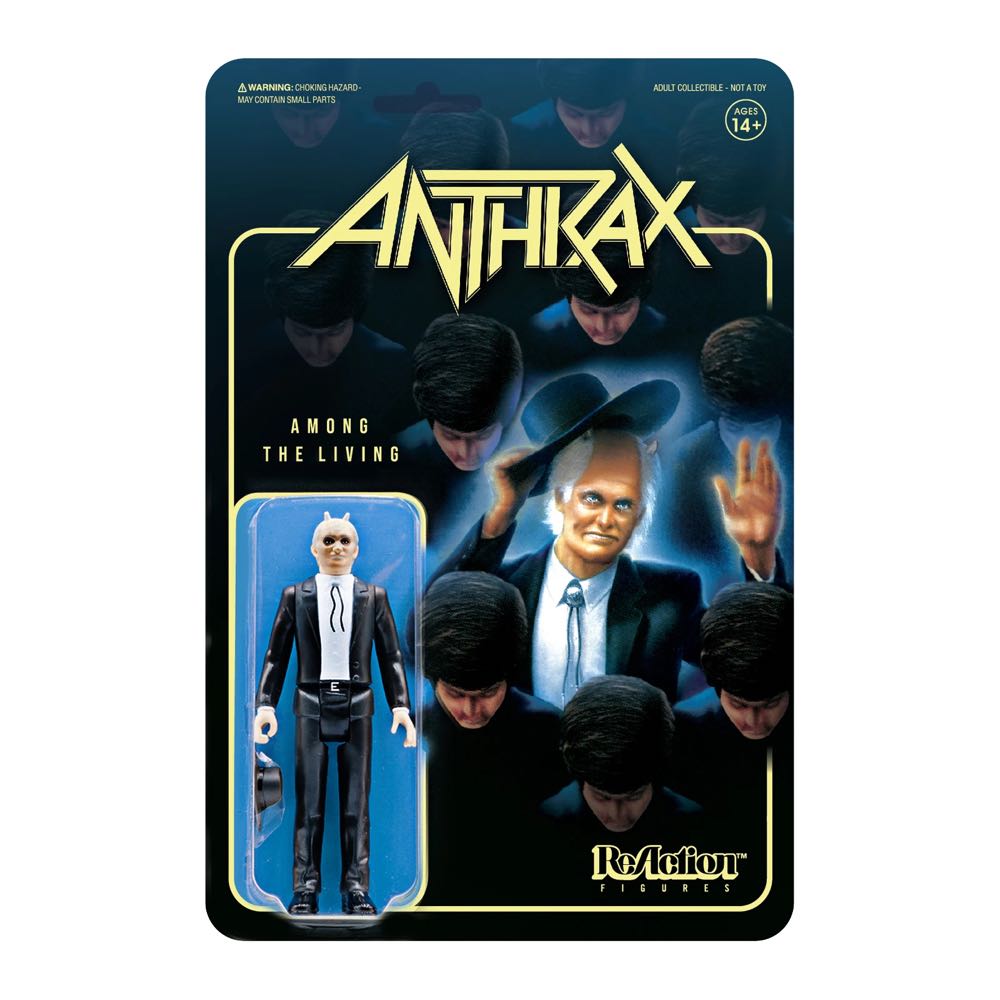 Anthrax: Among The Living - Super 7 (ReAction Figures) action figure collectible [Barcode 840049805293] - Main Image 2
