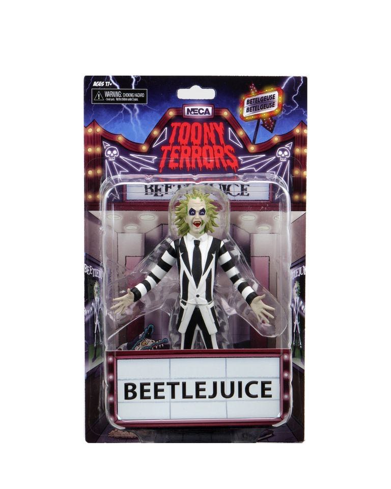 Toony Terrors: Beetlejuice - Neca (Beetlejuice) action figure collectible [Barcode 634482607213] - Main Image 2