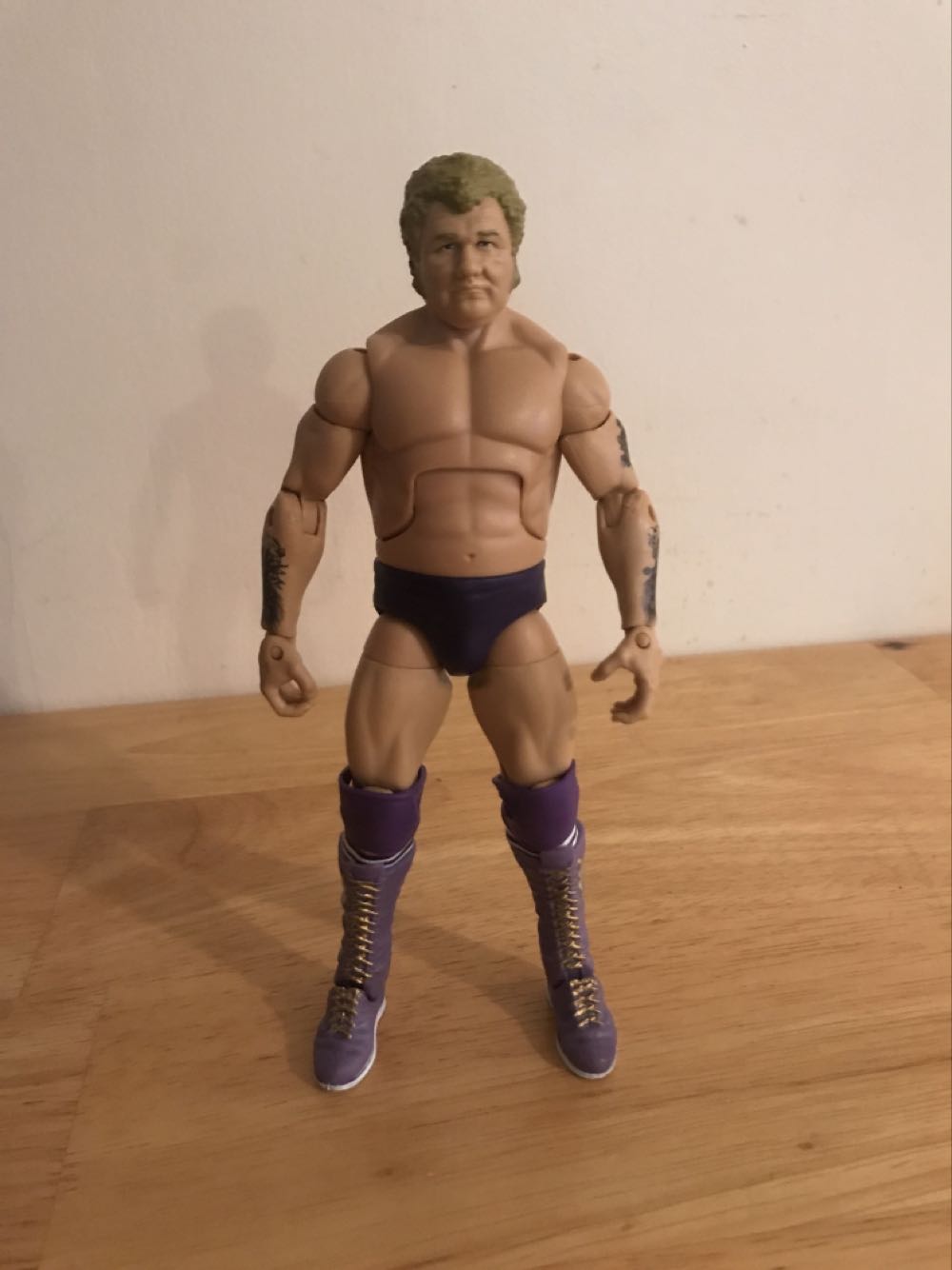 “King” Harley Race - Mattel Wwe (WWE Elite Walmart Exclusive Flashback Series 3 “King” Harley Race) action figure collectible - Main Image 3