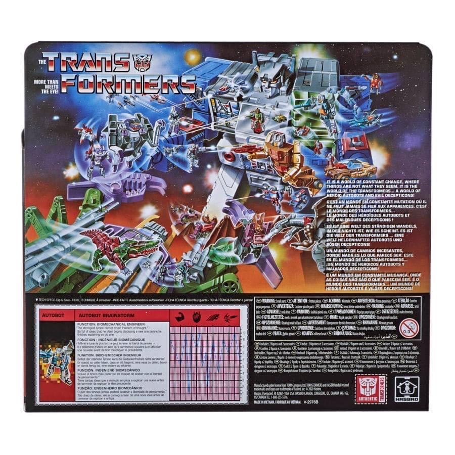 TF The Transformers: Headmaster Autobot Brainstorm & Autobot Arcana - Hasbro (The Transformers) action figure collectible [Barcode 5010993797653] - Main Image 2