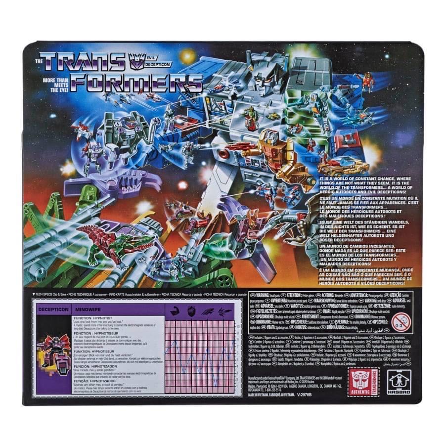 Headmaster Mindwipe & Vorath - Hasbro (The Transformers) action figure collectible [Barcode 5010993797585] - Main Image 2