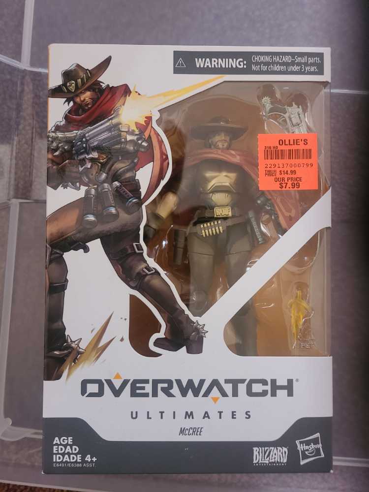 McCree - Hasbro (Overwatch) action figure collectible [Barcode 630509840373] - Main Image 2