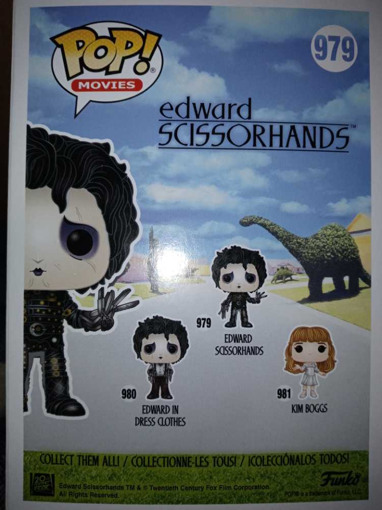 Funko Pop: Edward Scissorhands - Funko (Edward Scissorhands) action figure collectible [Barcode 889698496957] - Main Image 2