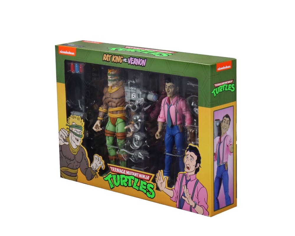 Rat King vs. Vernon - Neca/Reel Toys (Teenage Mutant Ninja Turtles) action figure collectible - Main Image 2