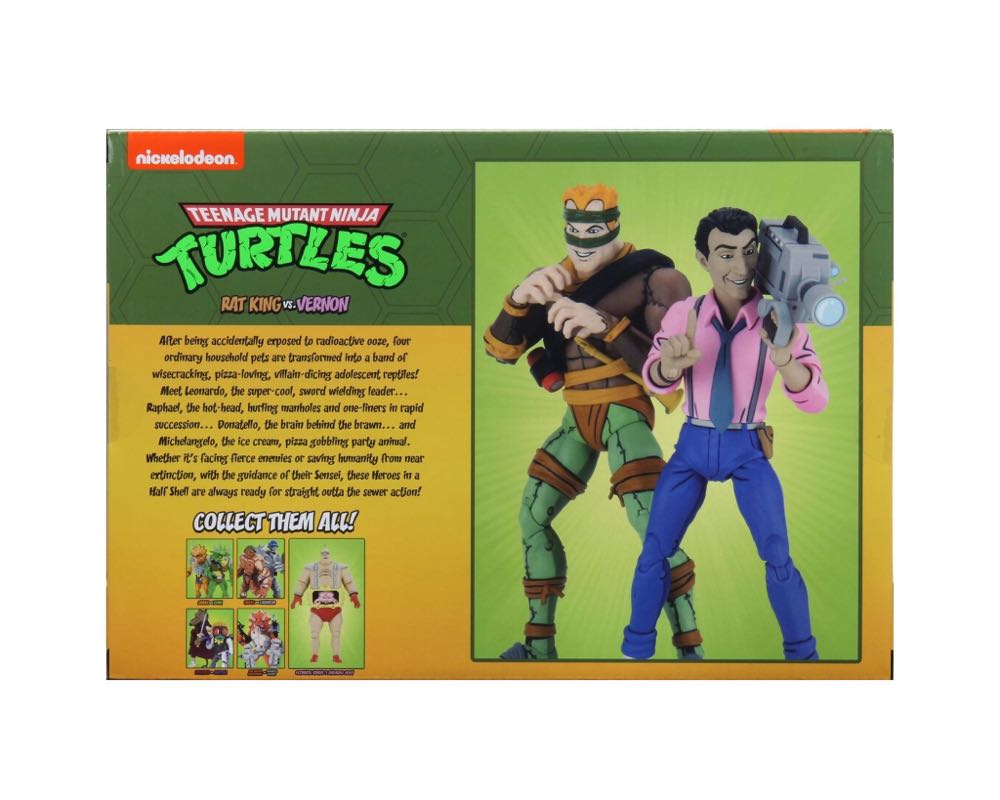 Rat King vs. Vernon - Neca/Reel Toys (Teenage Mutant Ninja Turtles) action figure collectible - Main Image 3