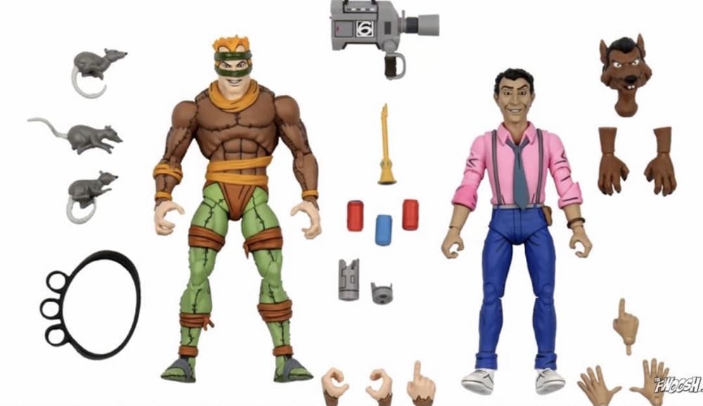 Rat King vs. Vernon - Neca/Reel Toys (Teenage Mutant Ninja Turtles) action figure collectible - Main Image 4