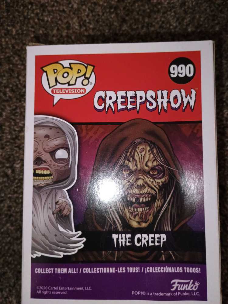 Funko Pop: Creepshow “The Creep” Exclusive-GID # 990 - Funko (Creepshow) action figure collectible [Barcode 889698546720] - Main Image 2