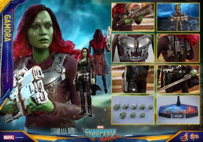 Gamora - Hot Toys (Marvel Guardians Of The Galaxy Vol. 2) action figure collectible [Barcode 4897011186085] - Main Image 4