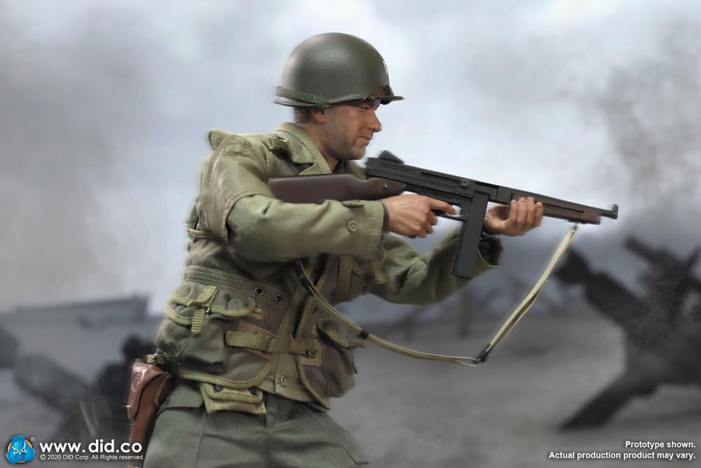 WWII U.S. 2nd Ranger Battalion Series 3 Captain Miller - Dragon In Dream (Saving Private Ryan) action figure collectible [Barcode 870454004509] - Main Image 3