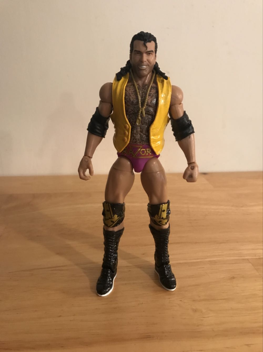 Razor Ramon - Mattel Wwe (WWE Elite Custom Razor Ramon) action figure collectible - Main Image 1