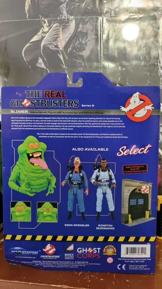 The Real Ghostbusters (Series 9): Slimer - Diamond Select Toys (Deluxe Action Figure) action figure collectible [Barcode 699788823491] - Main Image 2