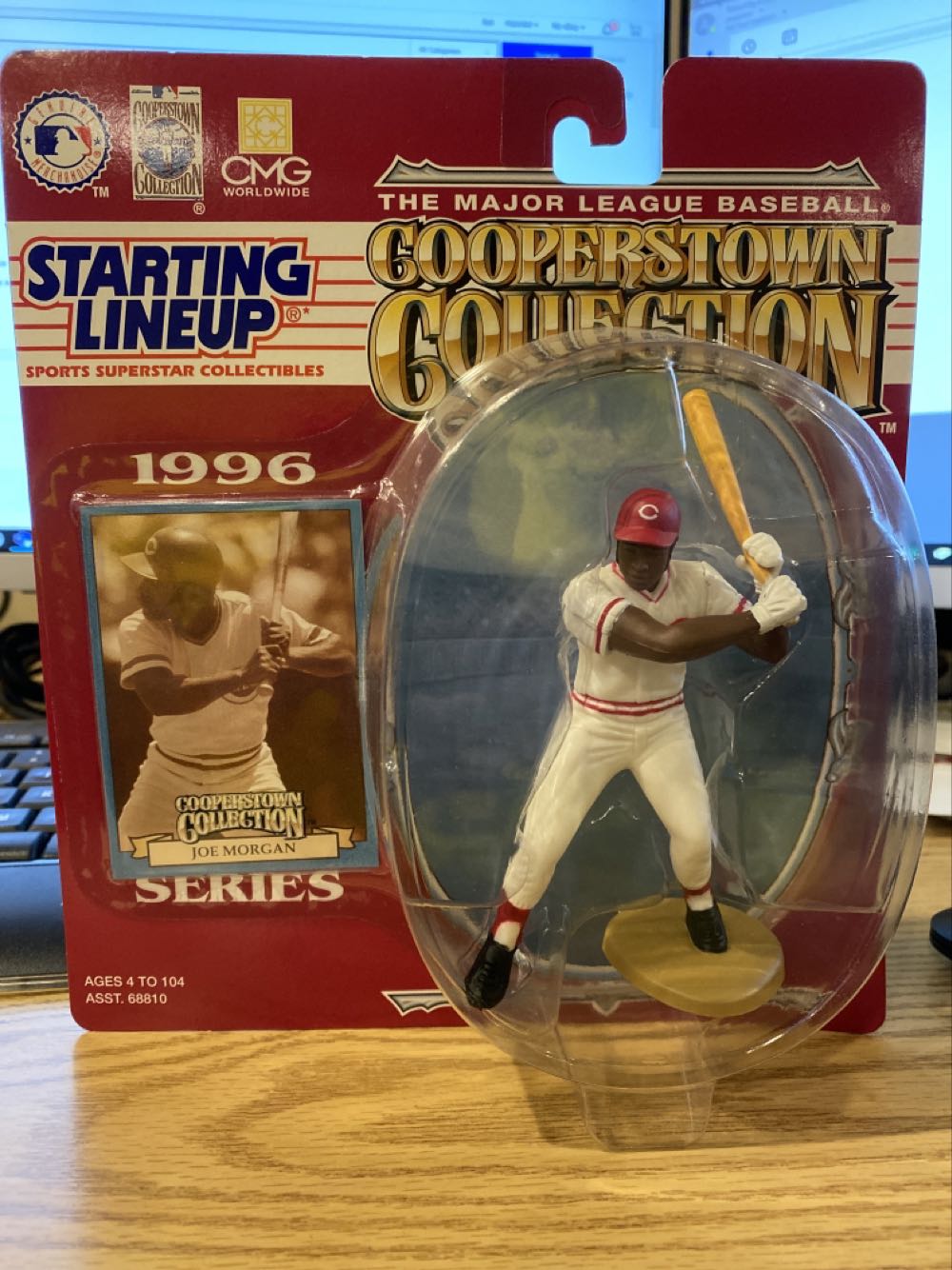 Starting Lineup Series Mlb Cooperstown Collection Joe Morgan  action figure collectible [Barcode 076281689456] - Main Image 2
