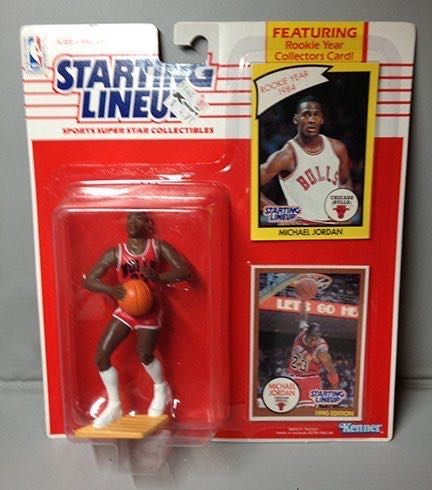 Kenner Starting Lineup Michael Jordan 1989 Kenner  action figure collectible [Barcode 076281678368] - Main Image 1