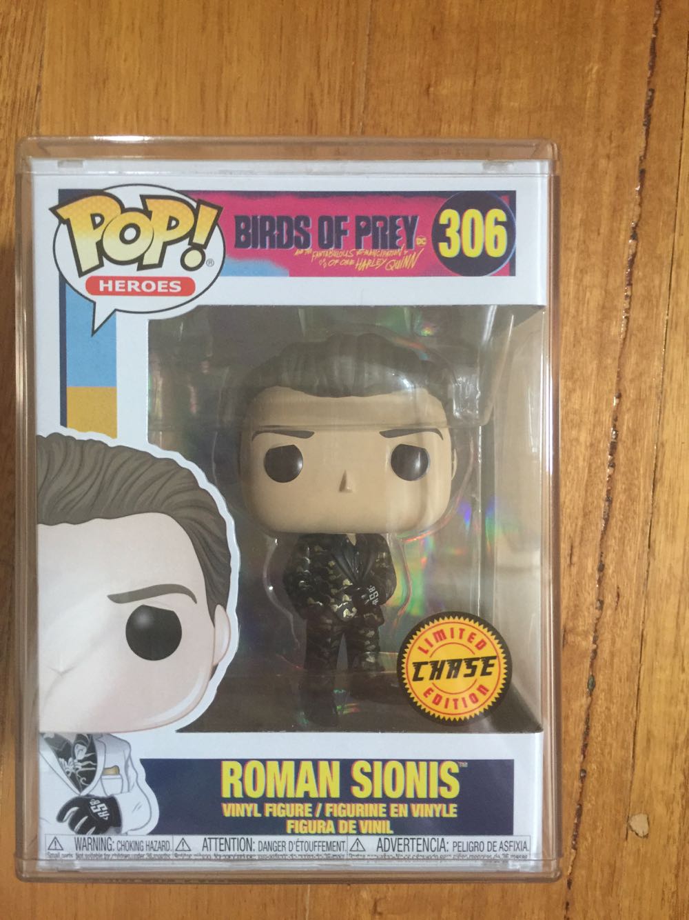 Roman Sionis Chase: Funk‚o Pop! Heroes Vinyl Figure Bundle With 1 Compatible ’toysdiva’ Graphic Protector 306 44374 B - Funko action figure collectible [Barcode 889698443746] - Main Image 2
