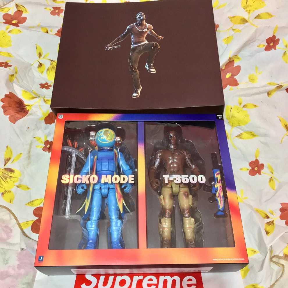 Fortnite: 12” (Travis Scott) (Sicko Mode & T-3500) - Jazwares (Fortnite) action figure collectible [Barcode 191726388753] - Main Image 4