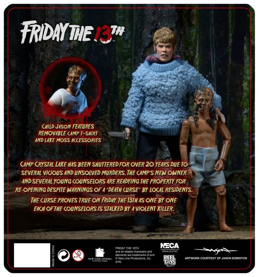 Pamela & Jason Voorhees (Clothed) (2015 SDCC Exclusive) - Neca/Reel Toys (Friday The 13th) action figure collectible - Main Image 2