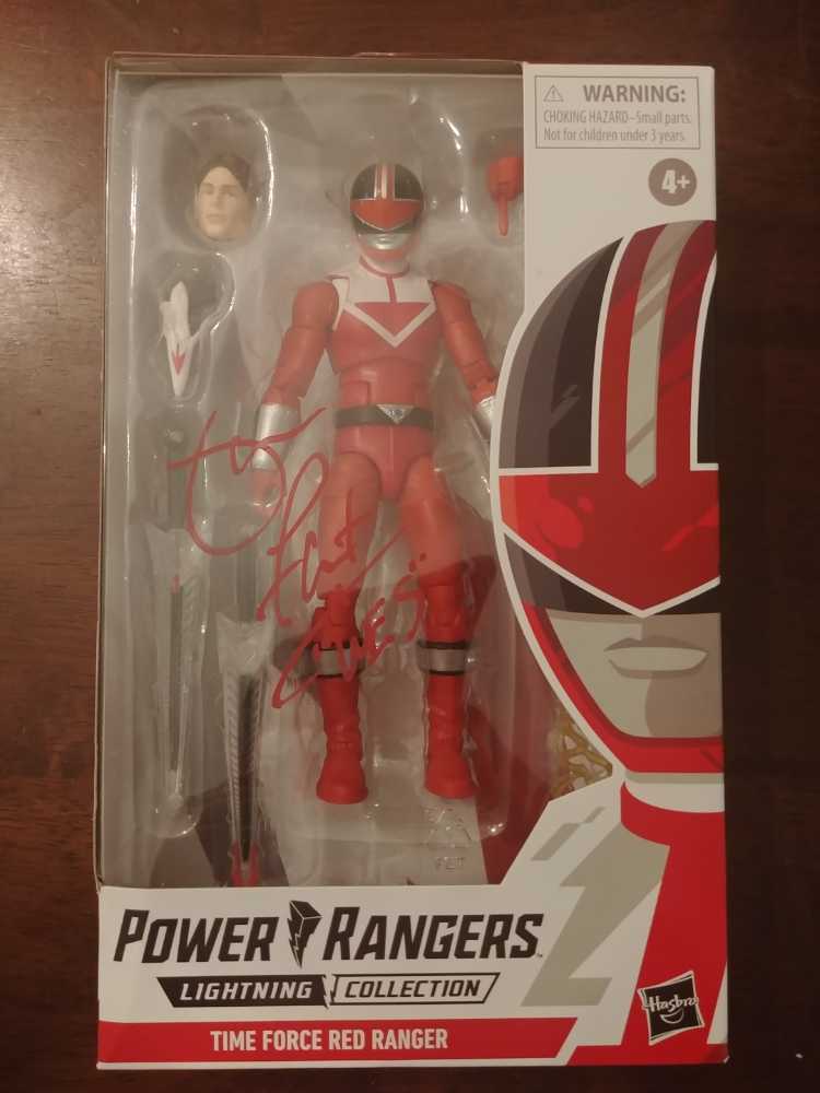 Red Ranger - Hasbro (Power Rangers Time Force) action figure collectible - Main Image 2