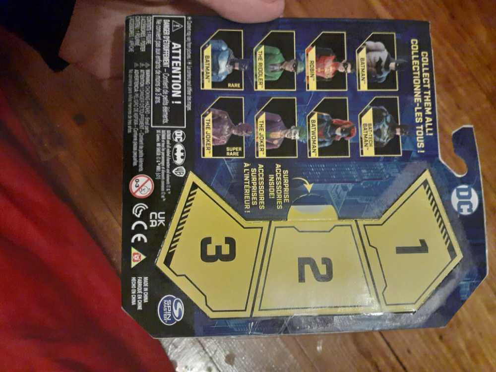 Spin Master 4” Rare Batman - Spin Master (DC Comics) action figure collectible [Barcode 778988360309] - Main Image 2