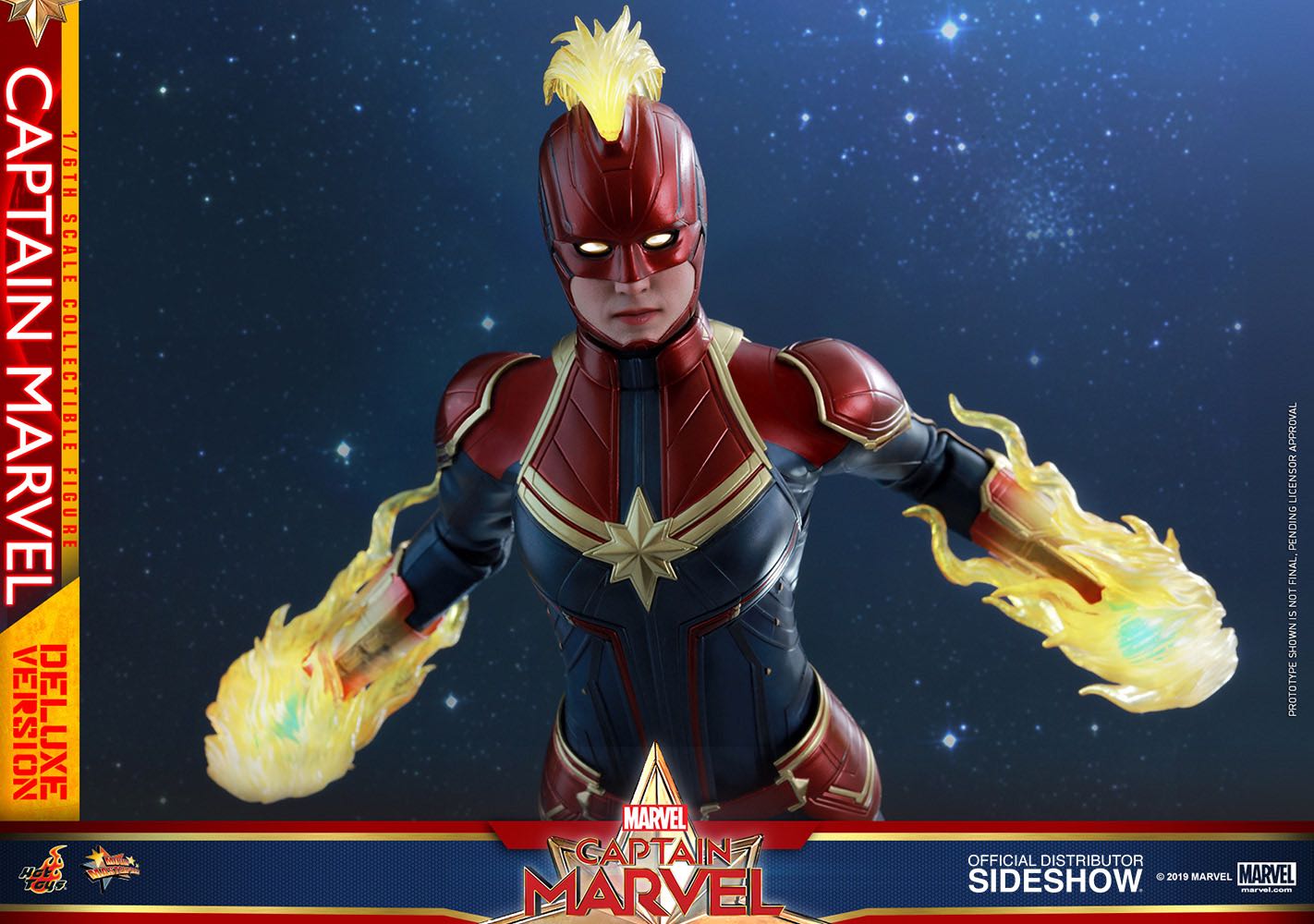 Captain Marvel - Hot Toys (Marvel) action figure collectible [Barcode 4897011189772] - Main Image 7
